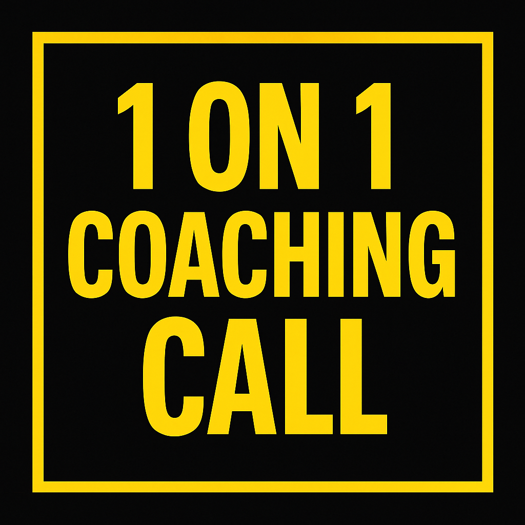 FREE! 1 on 1 coaching call